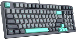 Клавиатура A4Tech Fstyler FS300 механическая черный/серый USB for gamer LED (FS300 PANDA ROCK)