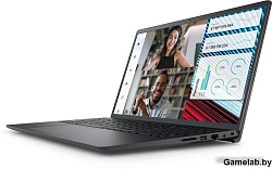 Ноутбук 15.6" 120Ghz WVA FHD DELL Vostro 3520 black (Core i3 1215U/8Gb/512Gb SSD/noOS/RJ45) ((3520-3