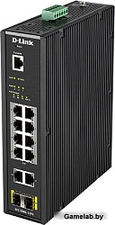 D-Link DIS-200G-12PS/A1A, L2 Managed Industrial Switch with 10 10/100/1000Base-T and 2 1000Base-X SF