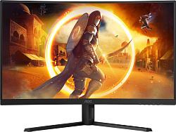 AOC Монитор 31.5" AOC CQ32G4VE Black (VA, изогнутый, 2560x1440, 180Hz, 0.5 ms, 178°/178°, 300 cd/m, 