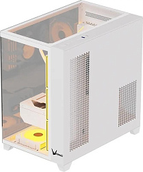 Корпус Formula Crystal Z9 белый без БП ATX 2xUSB3.0 1xUSB3.1 audio bott PSU