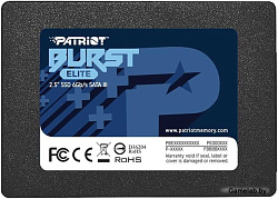 Накопитель SSD Patriot SATA III 120Gb PBE120GS25SSDR Burst Elite 2.5"