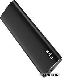 Внешний накопитель SSD Netac Z SLIM 1Tb USB 3.2 Gen 2 Type-C NT01ZSLIM-001T-32BK Black