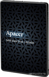 Apacer SSD PANTHER AS340X 240Gb SATA 2.5" 7mm, R550/W520 Mb/s, IOPS 80K, MTBF 1,5M, 3D NAND, Retail