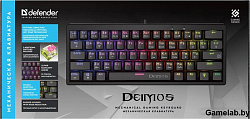 Клавиатура MECHANICAL DEIMOS GK-303 RU RGB 45303 DEFENDER
