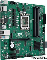 ASUS PRO B760M-C-CSM, LGA1700, B760, 4*DDR5, 2DP+HDMI+VGA, 4xSATA3 + RAID, M2, Audio, Gb LAN, USB 3.