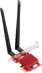 Сетевой адаптер Wi-Fi + Bluetooth Cudy WE3000S АХ5400 PCI Express (ант.внеш.съем) 2ант.