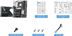 MSI Материнская плата MSI PRO B860-P B860, LGA1851, 4*DDR5, 4*PCIEx16, 3*M.2, 1*TypeC, 2*USB3.2Gen2,