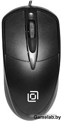 Мышь Oklick 125M черный оптическая (1500dpi) USB (2but)