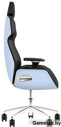 GGC/Argent E700 Gaming Chair/Hydrangea blue/Comfort size/4D/75 mm