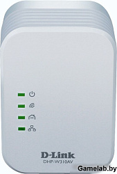 Сетевой адаптер HomePlug AV/WiFi D-Link DHP-W310AV Ethernet
