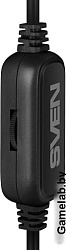 Колонки Sven 255 2.0 черный 6Вт