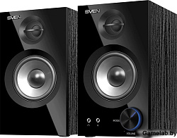 Колонки Sven SPS-621 2.0 черный 28Вт BT
