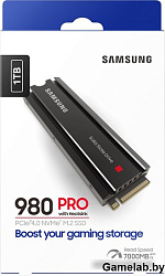 Samsung M.2 980 PRO NVMe w/Heatsink 1TB 