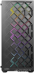 Корпус Azza Spectra черный без БП ATX 7x120mm 2x140mm 2xUSB2.0 1xUSB3.0 audio bott PSU
