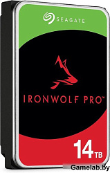 Жесткий диск Seagate SATA-III 14TB ST14000NT001 NAS Ironwolf Pro 512E (7200rpm) 256Mb 3.5"