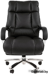 Chairman 405 Офисное кресло (экокожа, хромированный металл, газпатрон 4 кл, ролики BIFMA 5,1, механи