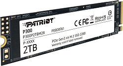 Накопитель SSD Patriot PCI-E x4 2Tb P300P2TBM28 P300 M.2 2280