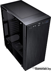 Корпус Accord 3407 черный без БП ATX 2xUSB2.0 2xUSB3.0 audio bott PSU