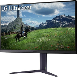 Монитор LG 31.5" UltraGear 32GS85Q-B черный IPS LED 16:9 HDMI матовая HAS 350cd 178гр/178гр 2560x144