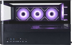 Корпус 1STPLAYER RT6 ARGB Black / mATX / 4x120mm ARGB fans / RT6-BK-3FC7R-1FC7