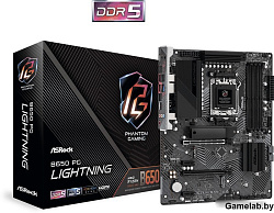 ASRock B650 PG LIGHTNING, Socket AM5, AMD B650, 4xDDR5-5200, HDMI, 2xPCI-Ex16, 2xPCI-Ex1, 4xSATA3(RA