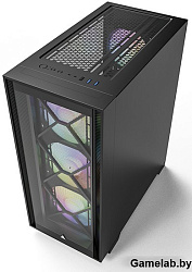 Корпус Montech Air 1000 Premium черный без БП ATX 1x120mm 3x140mm 1xUSB2.0 2xUSB3.0 audio bott PSU