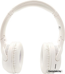 Гарнитура накладные Hyundai H-HP101 белый беспроводные bluetooth оголовье