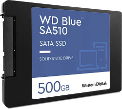 SSD жесткий диск SATA2.5" 500GB BLUE SA510 WDS500G3B0A WDC