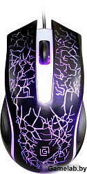 Мышь Oklick 395M черный оптическая (1500dpi) USB (2but)