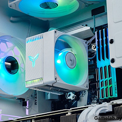 Кулер JONSBO CR-1400 EVO ARGB White LGA1700/1200/115X/AM5/AM4 (24шт/кор, TDP 180W, PWM, 92mm ARGB Fa