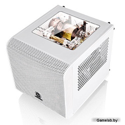 Корпус Thermaltake Core V1 Snow белый без БП miniITX 1x200mm 2xUSB3.0 audio bott PSU