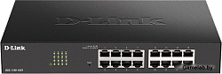 D-Link DGS-1100-16V2/A12, L2 Smart Switch with 16 10/100/1000Base-T ports8K Mac address, 802.3x Flow