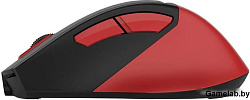 Мышь A4Tech Fstyler FG45CS Air красный/черный оптическая (2000dpi) silent беспроводная USB для ноутб