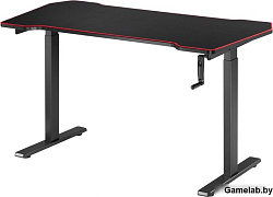 Стол для компьютера Cactus CS-MDL-BK столешница МДФ черный