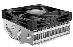 Кулер DEEPCOOL AN400 BLACK LGA1700/1200/115X/AM5/AM4 низкопрофильный 52,5 mm (27шт/кор, TDP 150W, PW