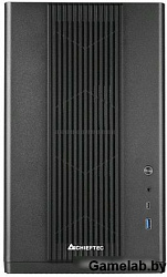 Корпус CHIEFTEC UNI BX-10B-M-OP без БП, черный, mATX