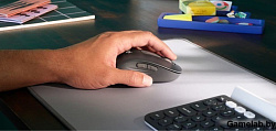 Мышь Logitech M650 L Left графитовый оптическая (4000dpi) silent беспроводная BT/Radio USB (4but)