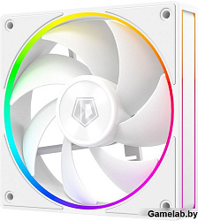Вентилятор ID-COOLING AF-127-ARGB-W TRIO (3 in 1) 120x120x27мм (20шт./кор, PWM, резиновые углы, белы