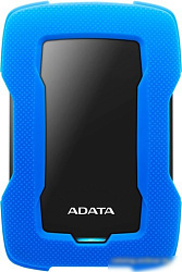 Жесткий диск A-Data USB 3.0 1Tb AHD330-1TU31-CBL HD330 DashDrive Durable 2.5" синий