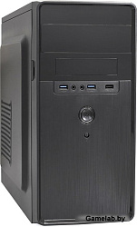 Корпус Minitower ExeGate BA-309U2 (mATX, без БП, 1*USB+2*USB3.0, HD аудио, черный) <EX286429RUS>