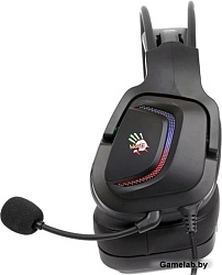 Наушники с микрофоном A4Tech Bloody G575 черный 2м мониторные USB оголовье (G575 USB/ BLACK)