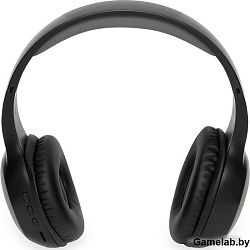 Гарнитура накладные Digma BT-15 черный/серый беспроводные bluetooth оголовье (BT-15BG)