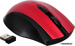 Мышь Acer OMR032 черный/красный оптическая (1600dpi) беспроводная USB (3but)