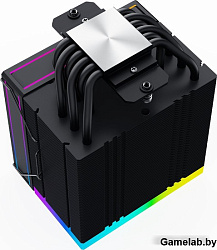 Кулер ID-COOLING FROZN A610 ARGB LGA20XX/1700/1200/115X/AM5/AM4 (10шт/кор, TDP 250W, PWM, черный, 6 