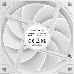 Вентилятор для корпуса Deepcool FD12 ARGB 120х120x25 белый 4-pin 26.9дБ (R-FD12-WHAPN1-G) Ret