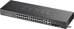 Zyxel Nebula Flex GS1920-24v2, 24xGE, 4xCombo (SFP/RJ-45), бесшумный (без вентилятора), автономное/о
