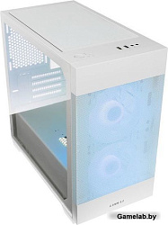 LIAN LI Lancool 205M Mesh White, Medium Case: Micro ATX/Mini-ITX, 2xUSB 3.0, 2xAudio, Included Fans: