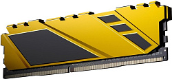 Модуль памяти DDR4 Netac Shadow 16GB 3200MHz CL16 1.35V / NTSDD4P32SP-16Y / Yellow / with radiator