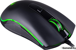 Мышка USB OPTICAL CYPHER BLACK RGB 72075 REDRAGON